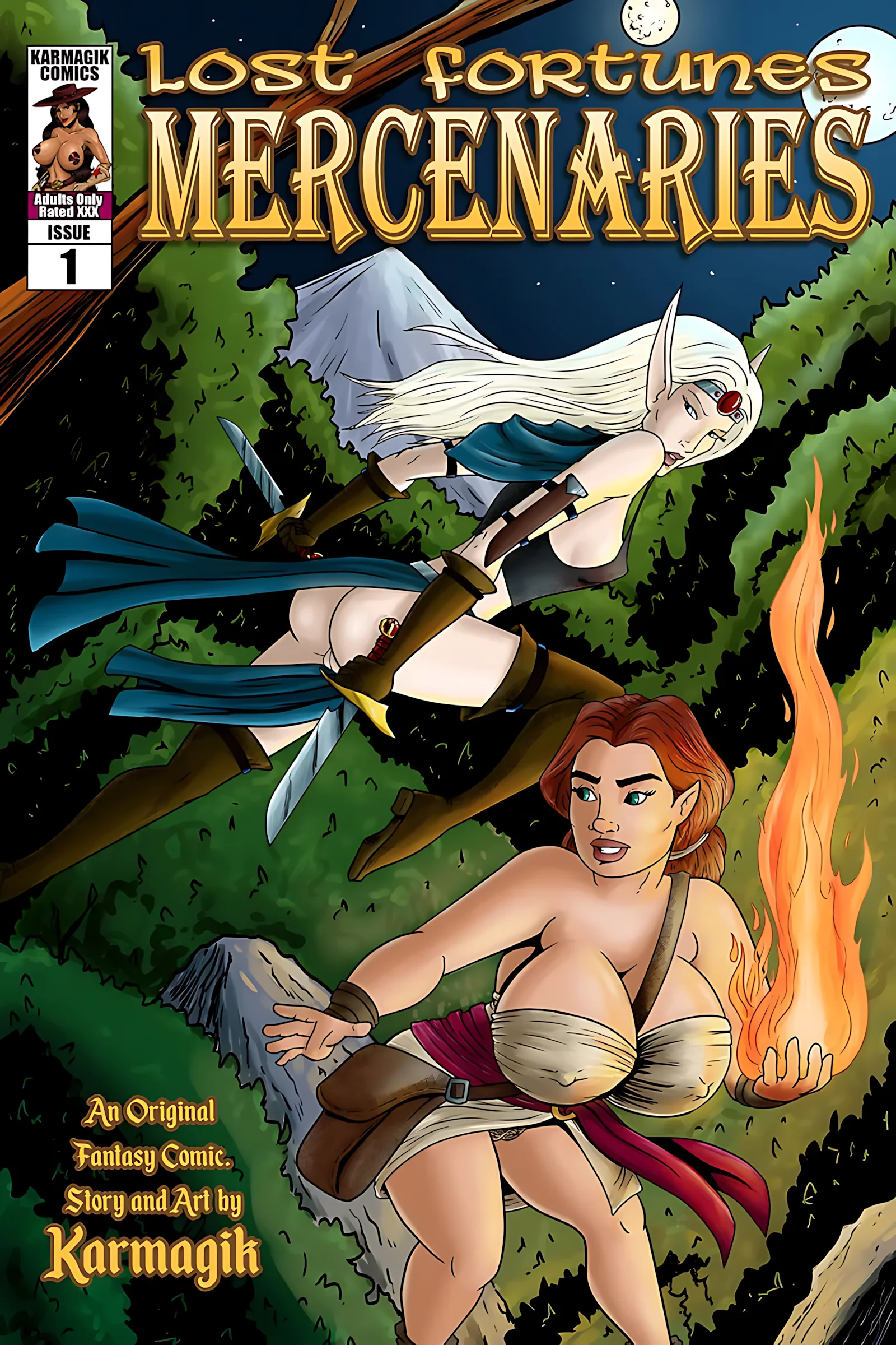 Lost Fortunes – Mercenaries Book I [Karmagik], 1 . Lost Fortunes Mercenaries - Chapter 1, page 1 of 9