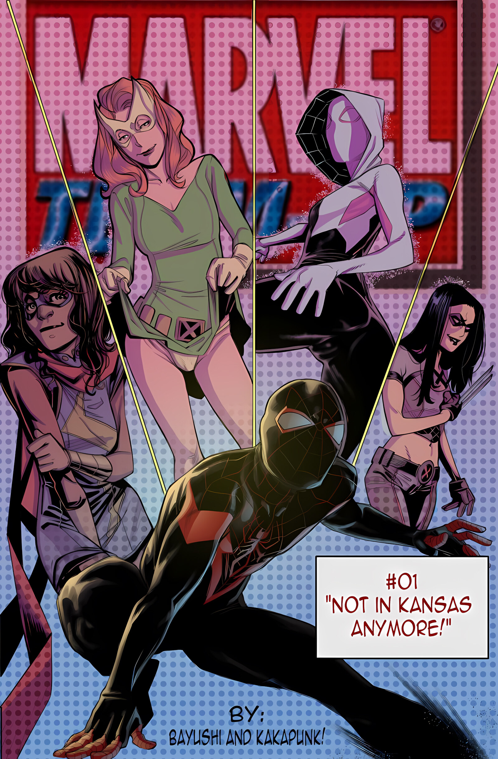 Marvel Team Up [Bayushi], Marvel Team Up, page 1 of 5