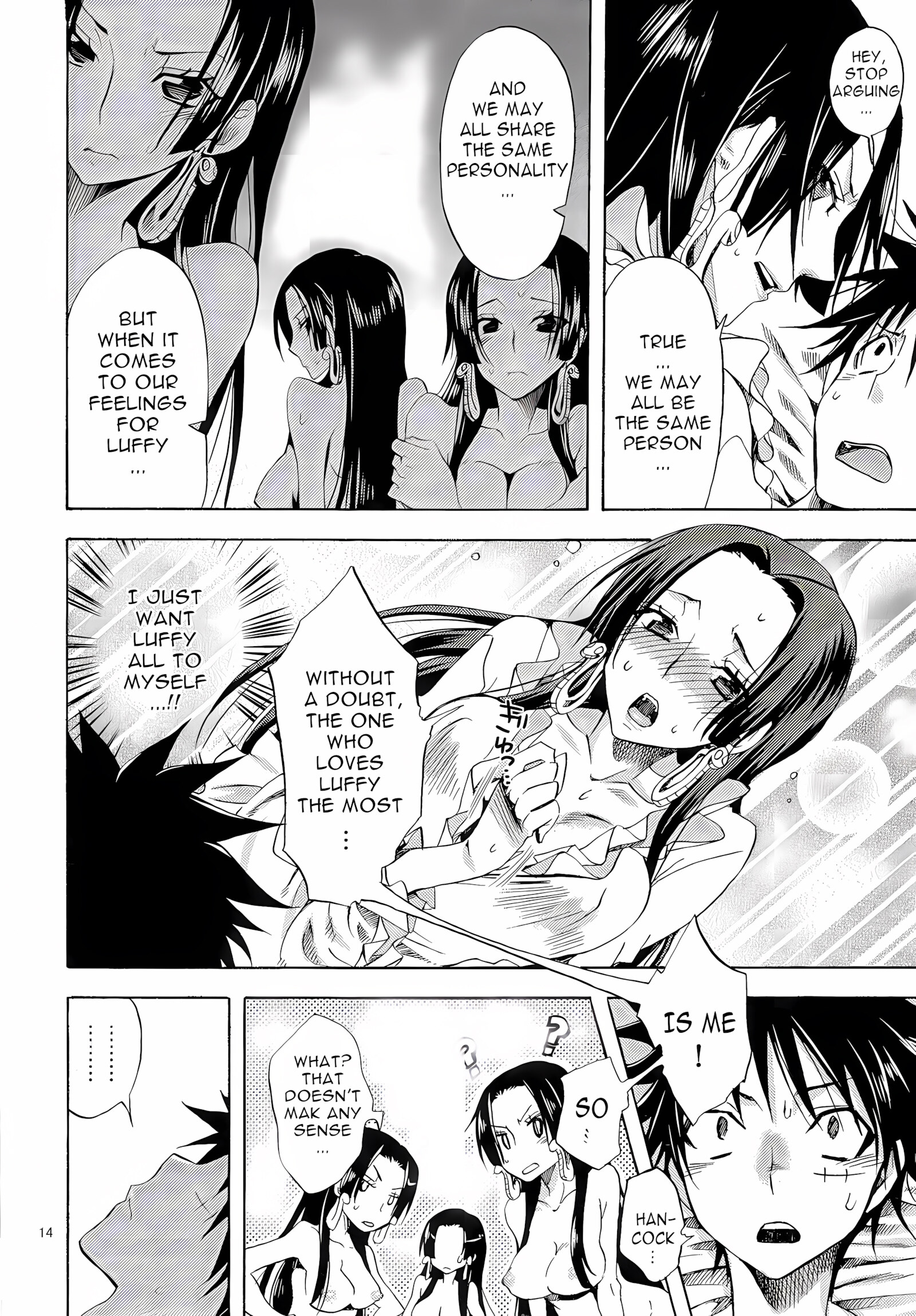 Meromero Harem (One Piece) [yu-ri], Meromero Harem (One Piece), page 13 of 28