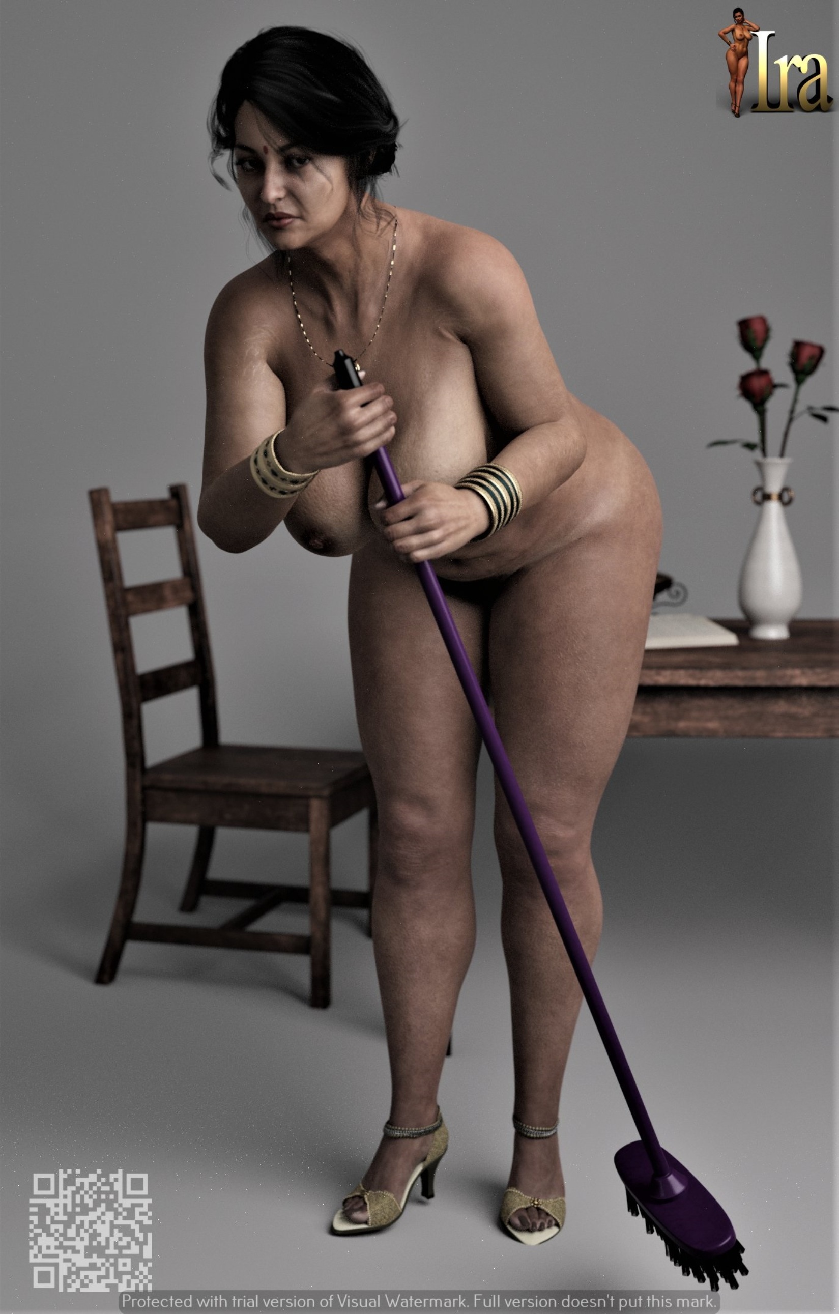 Mom is doing her chores nude [Ira ram], Mom is doing her chores nude, page 7 of 11