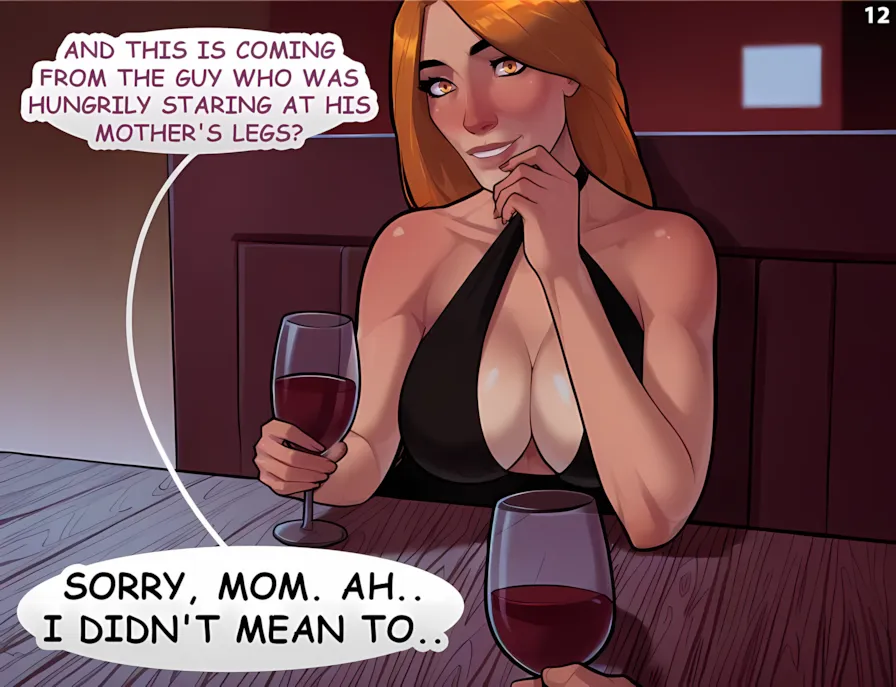 Mom`s Lesson [Lookizade], Mom`s Lesson- Mom-Son Incest, page 13 of 93