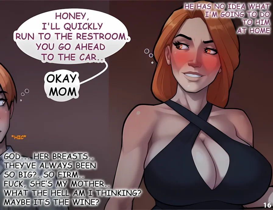 Mom`s Lesson [Lookizade], Mom`s Lesson- Mom-Son Incest, page 17 of 93