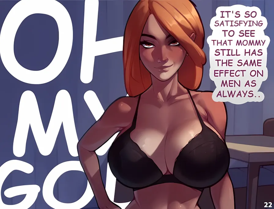 Mom`s Lesson [Lookizade], Mom`s Lesson- Mom-Son Incest, page 23 of 93