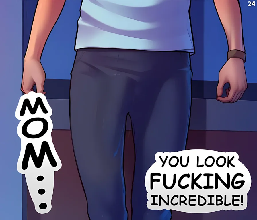 Mom`s Lesson [Lookizade], Mom`s Lesson- Mom-Son Incest, page 25 of 93