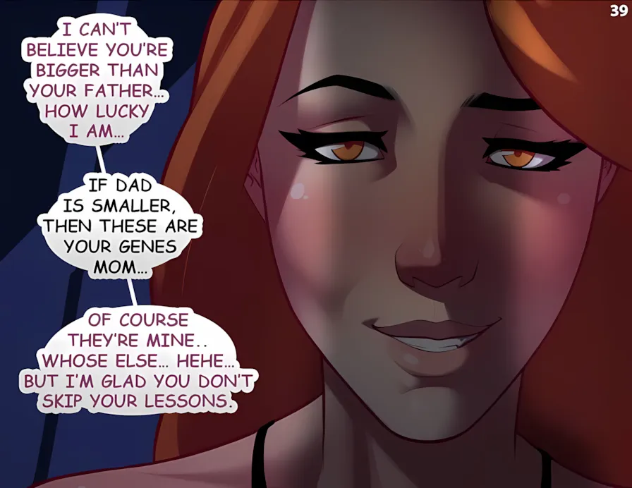 Mom`s Lesson [Lookizade], Mom`s Lesson- Mom-Son Incest, page 40 of 93