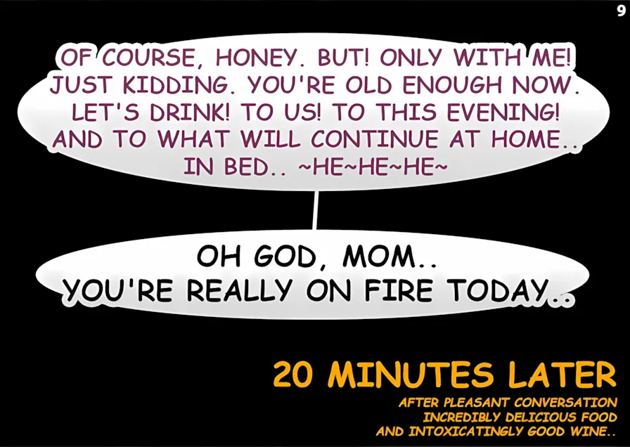 Mom`s Lesson [Lookizade], Mom`s Lesson- Mom-Son Incest, page 10 of 93