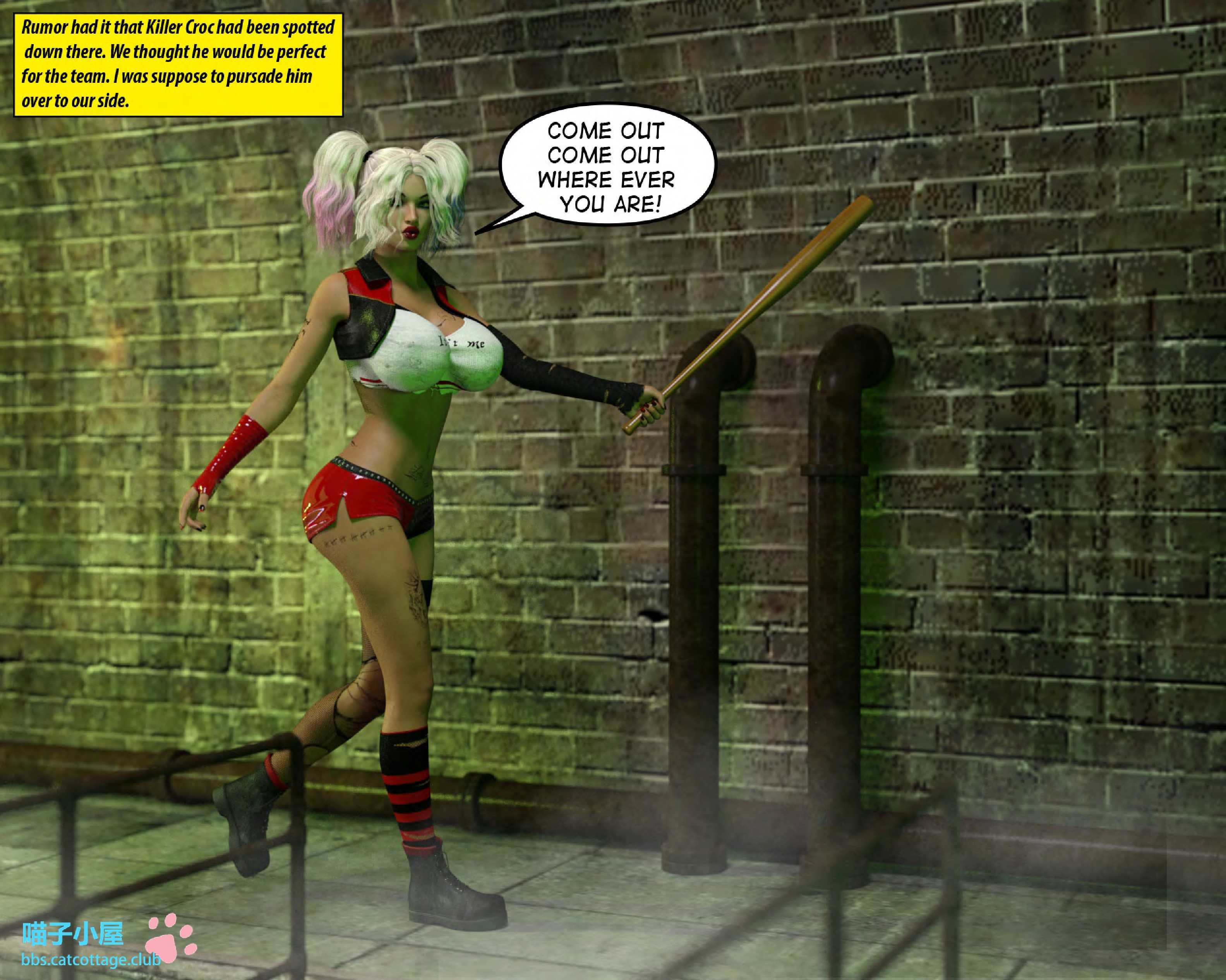 Monster Match Croc in the Sewer [RedRobot3D], Monster Match Croc in the Sewer, page 30 of 71