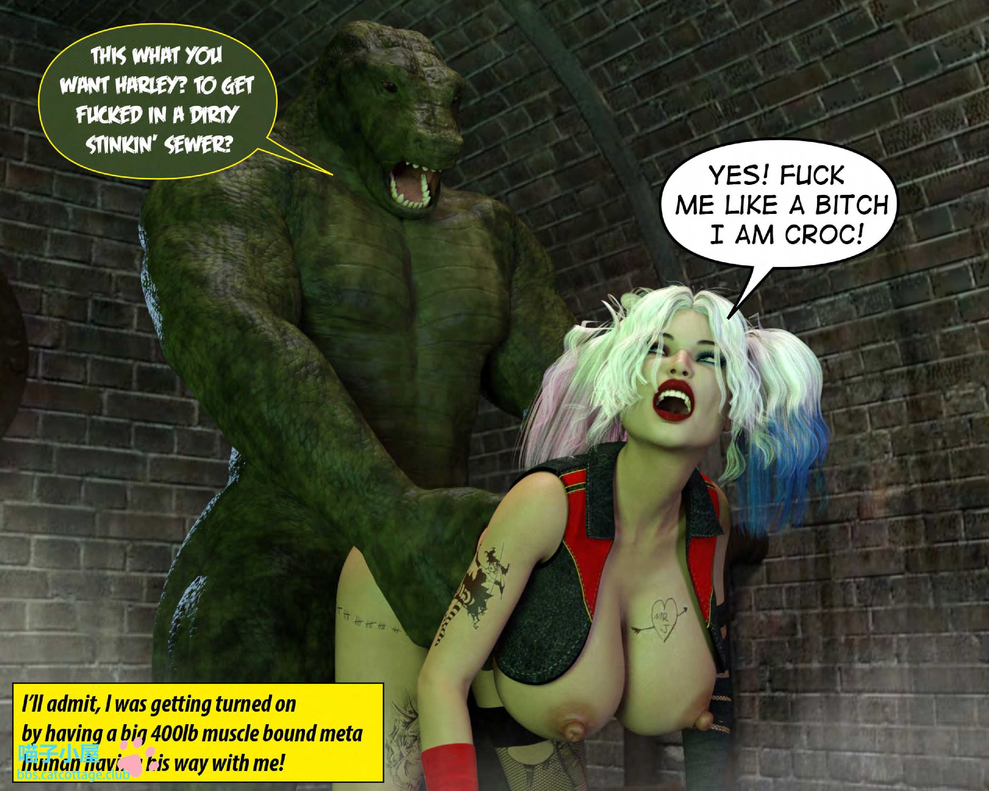Monster Match Croc in the Sewer [RedRobot3D], Monster Match Croc in the Sewer, page 45 of 71