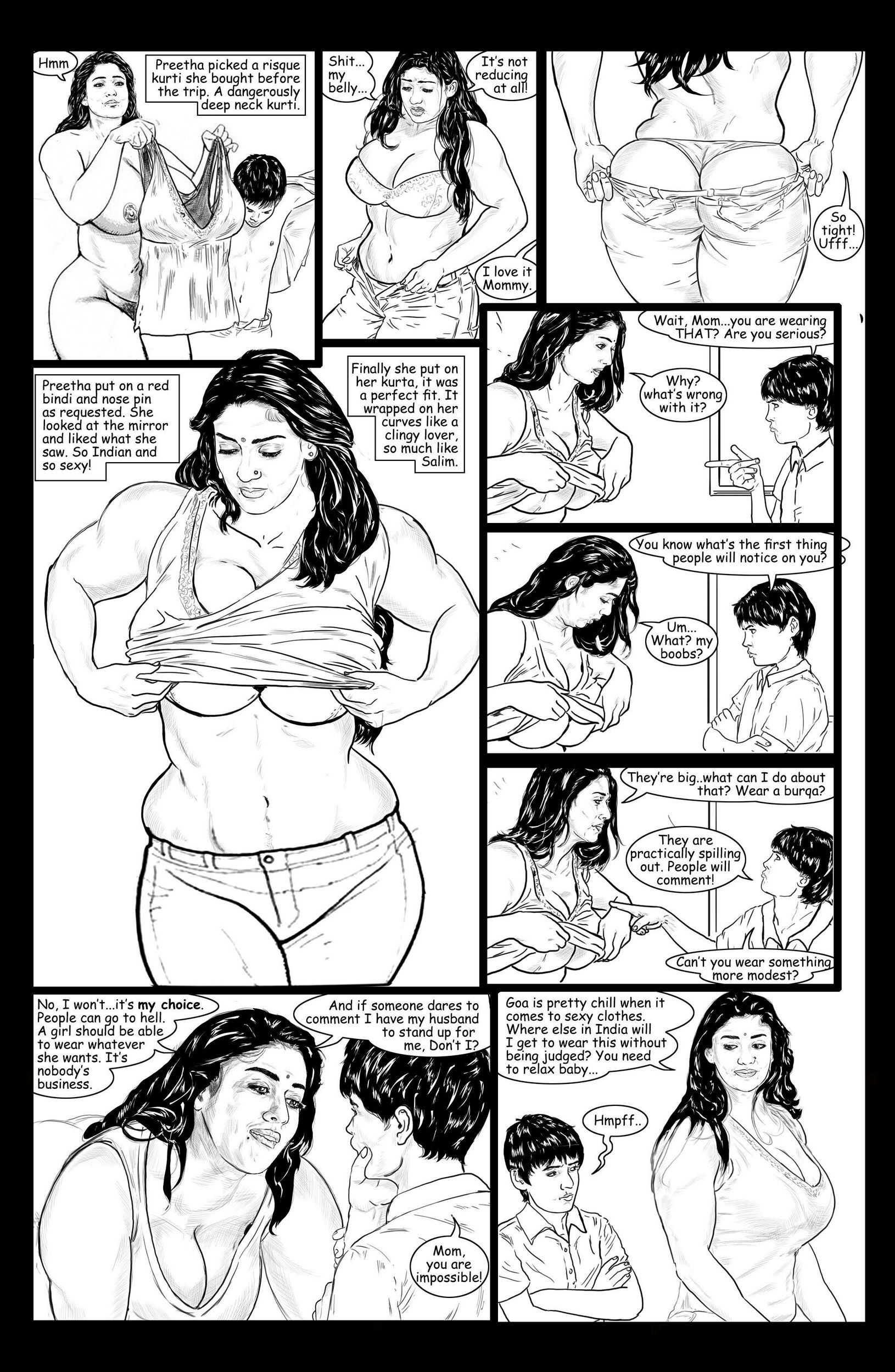 Motherhood – A Tale Of Love [Amarsroshta], 7.2 . Honeymoon In Goa - II, page 19 of 31