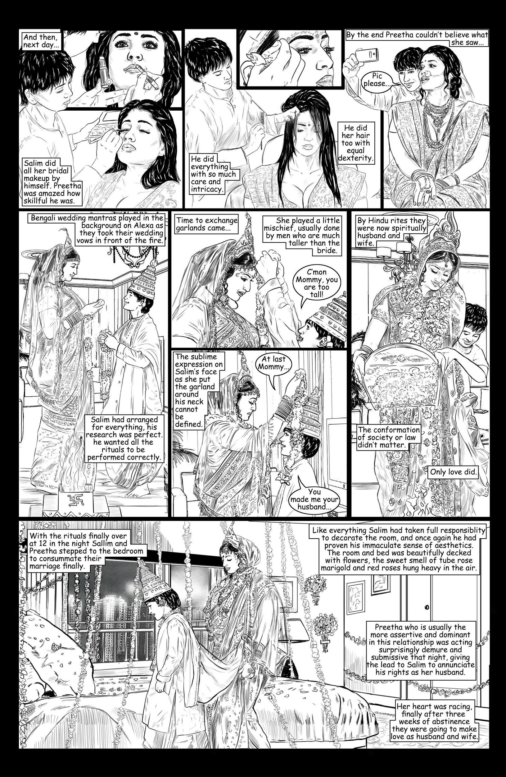 Motherhood – A Tale Of Love [Amarsroshta], 6 . The Wedding - II, page 3 of 43