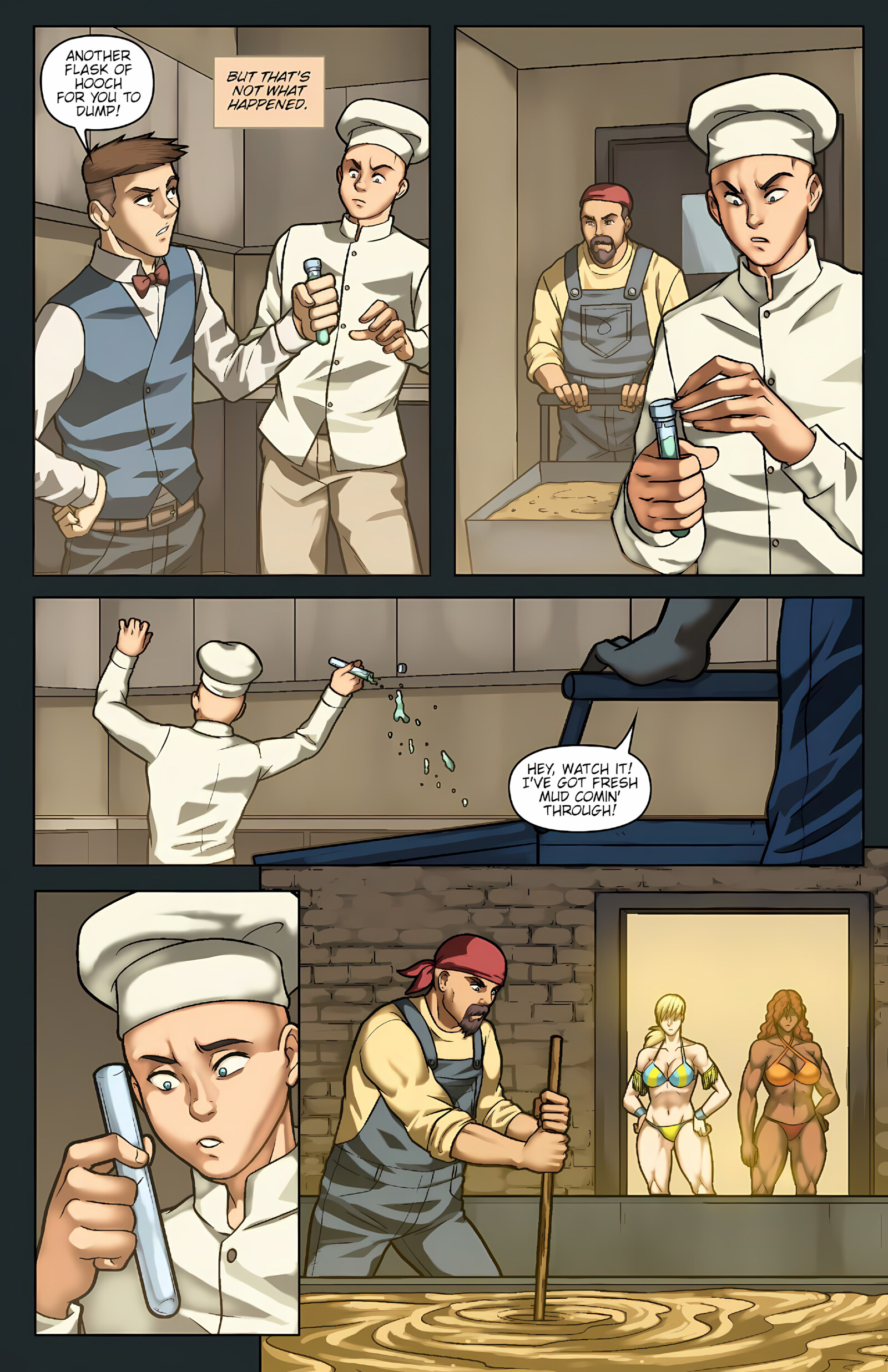 Mudbrawl XL [GiantessFan], Mudbrawl XL, page 8 of 22
